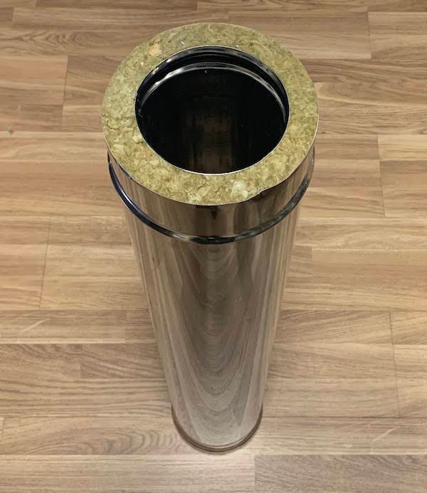 Tubo Inox duplo isolado 0.5m