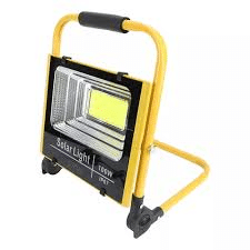 PROJETOR COM BATERIA E SOLAR COM COMANDO