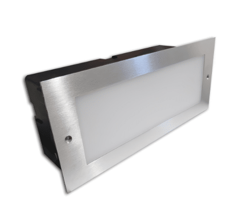 APLIQUE LED PARA PAREDE CRI>80 -3W aro alumiho
