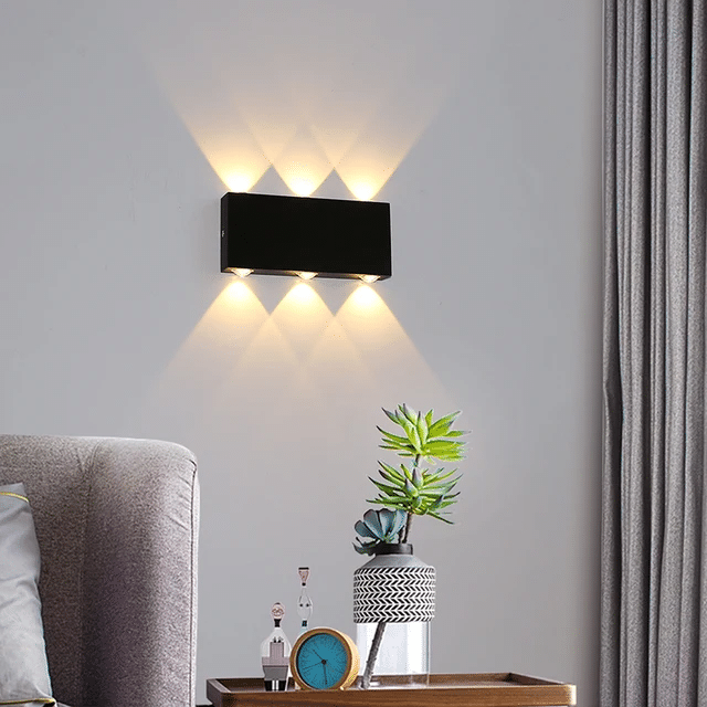 APLIQUE LED COM COR ALUMÍNIO 6W